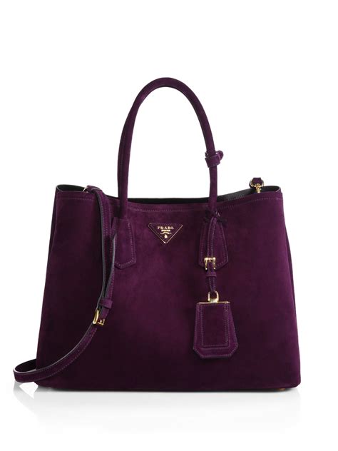 prada suede handbags|prada suede bag.